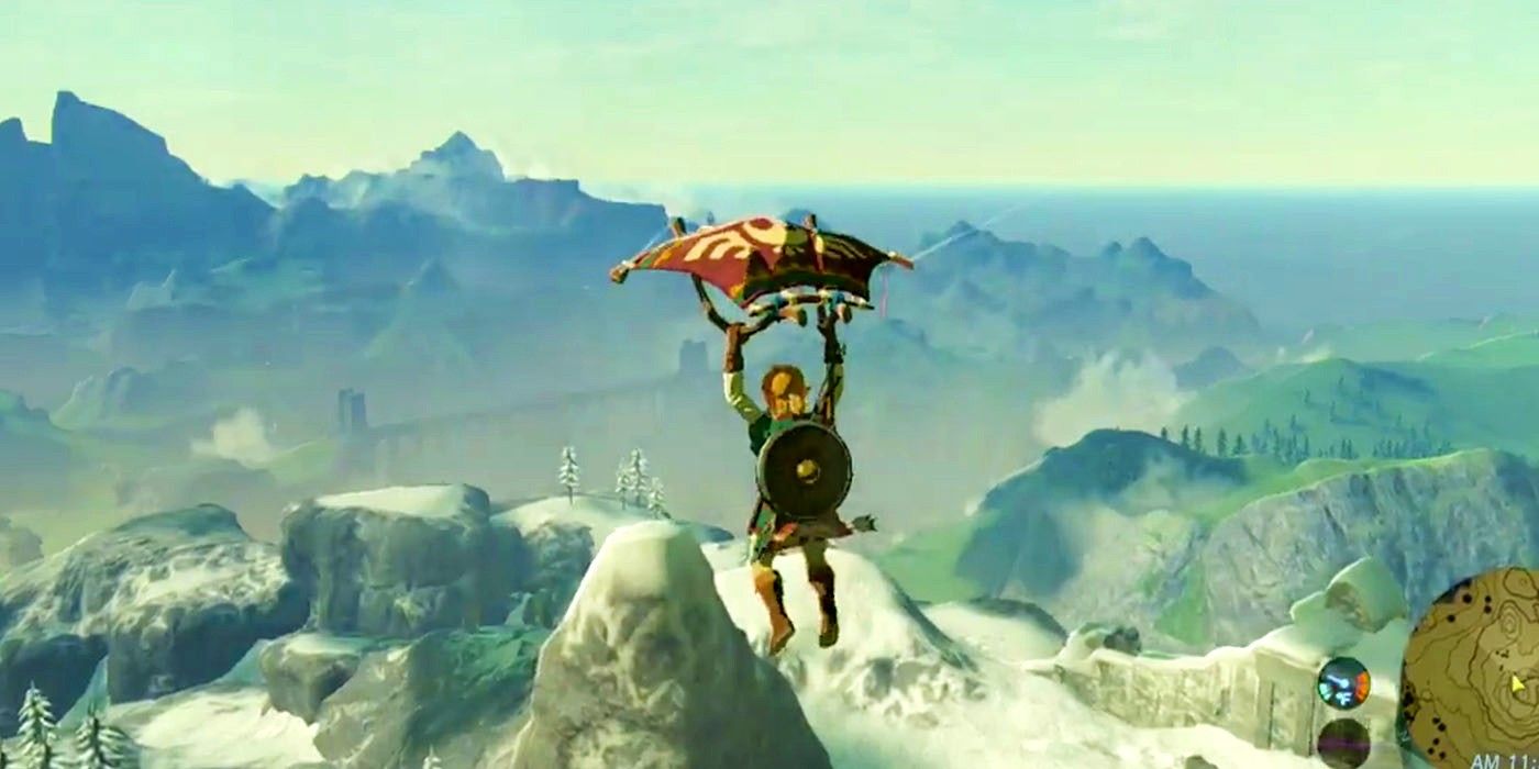 Cómo desbloquear el parapente en Zelda: Breath of the Wild