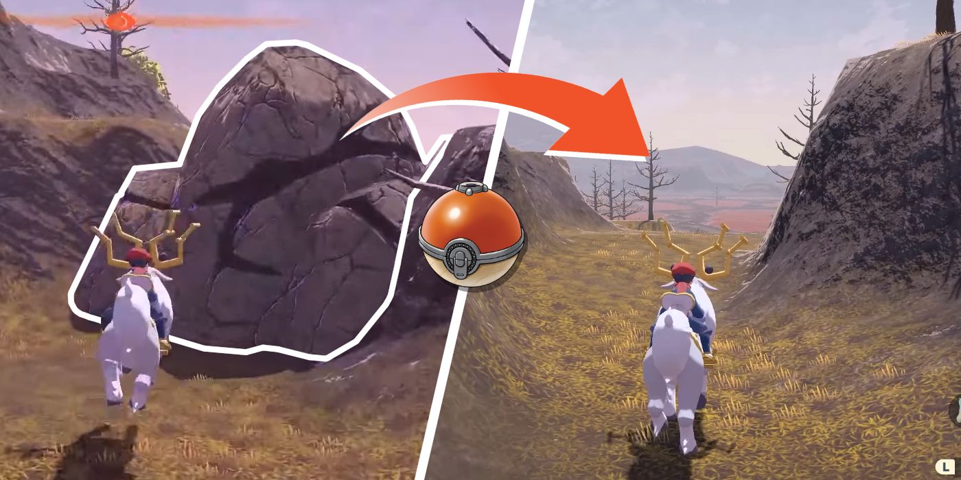 Cómo romper rocas en Pokémon Legends: Arceus