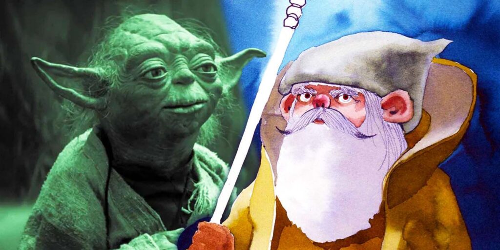 Cómo se suponía originalmente que se vería Yoda