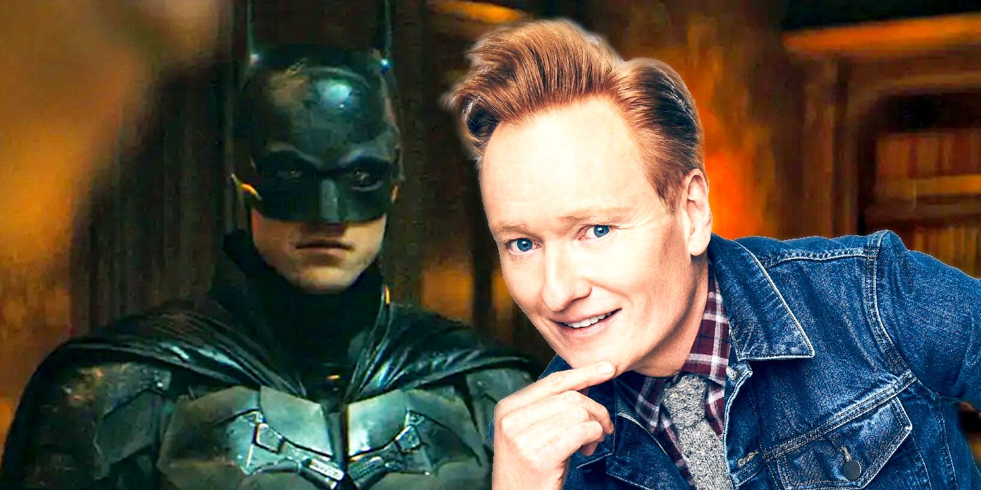 Conan O’Brien bromea sobre la clasificación PG-13 de The Batman Movie