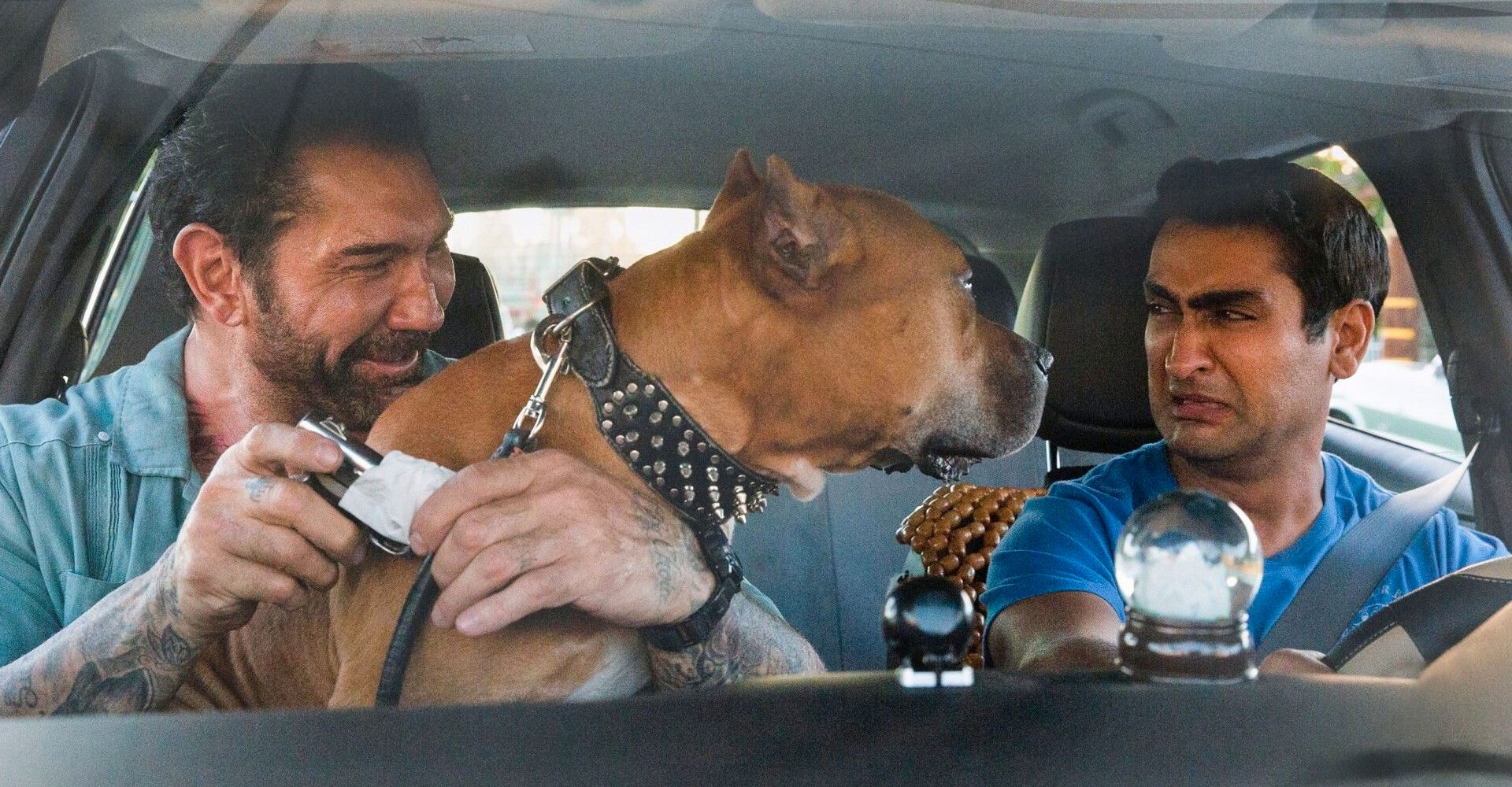 Dave Bautista da una dulce actualización sobre el perro de rescate que adoptó el año pasado