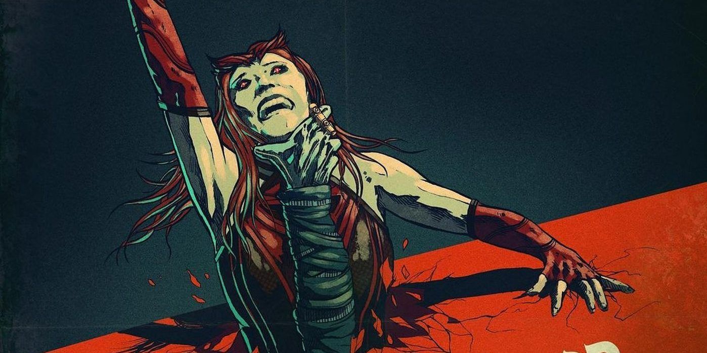 El arte de Doctor Strange 2 imita los carteles de Evil Dead de Raimi con Scarlet Witch