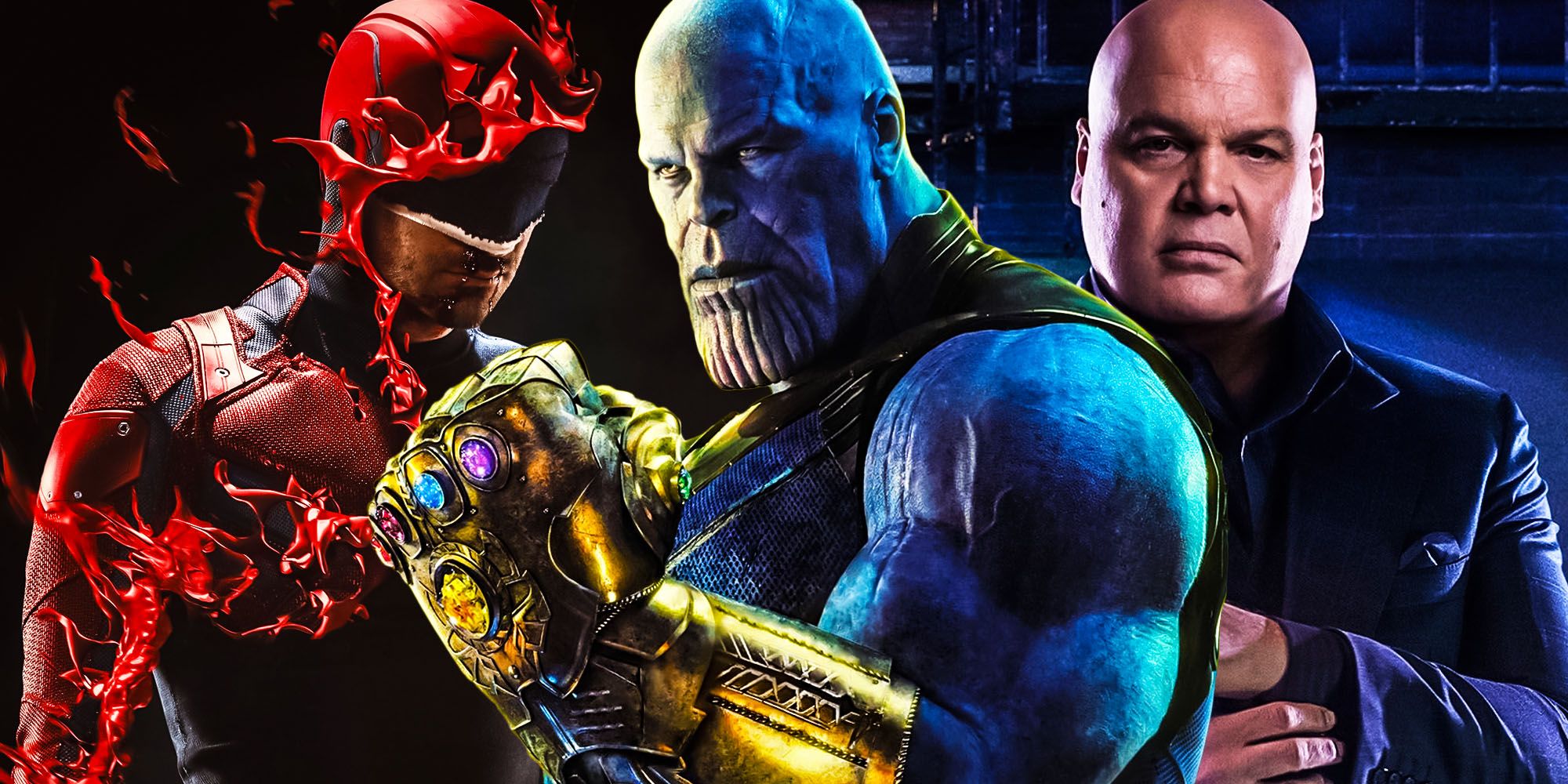 El chasquido de Thanos puede explicar el Daredevil y Kingpin Retcon de MCU