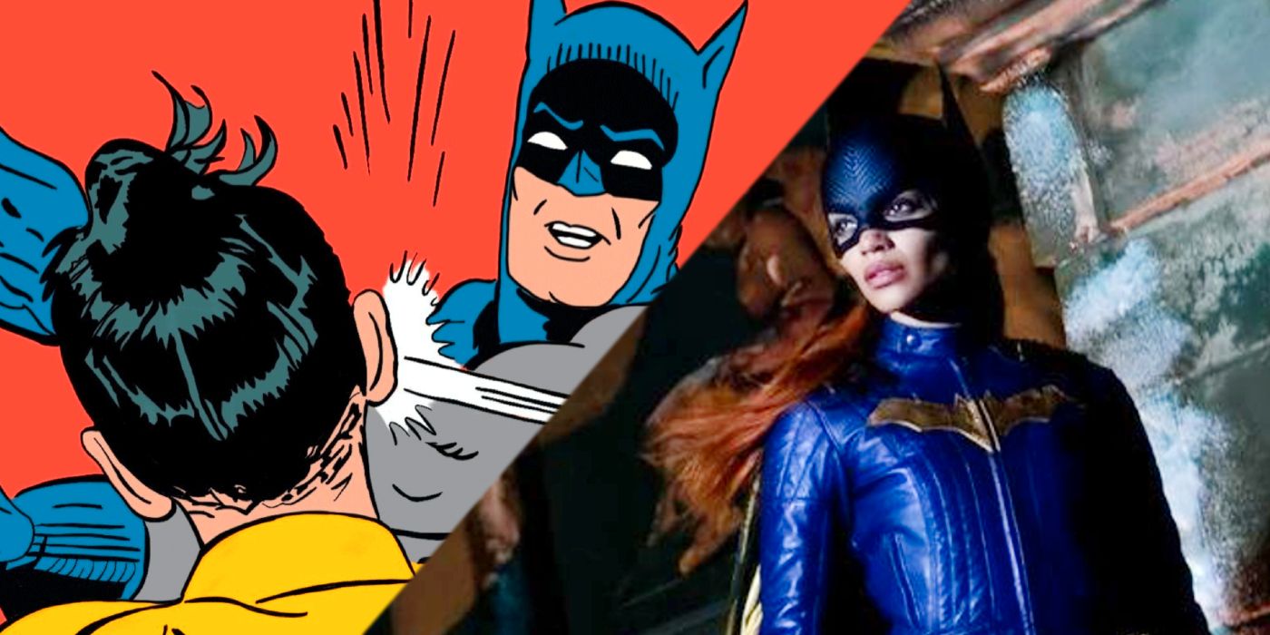 El director de Batgirl responde a las críticas por su vestuario con el meme de la bofetada de Batman