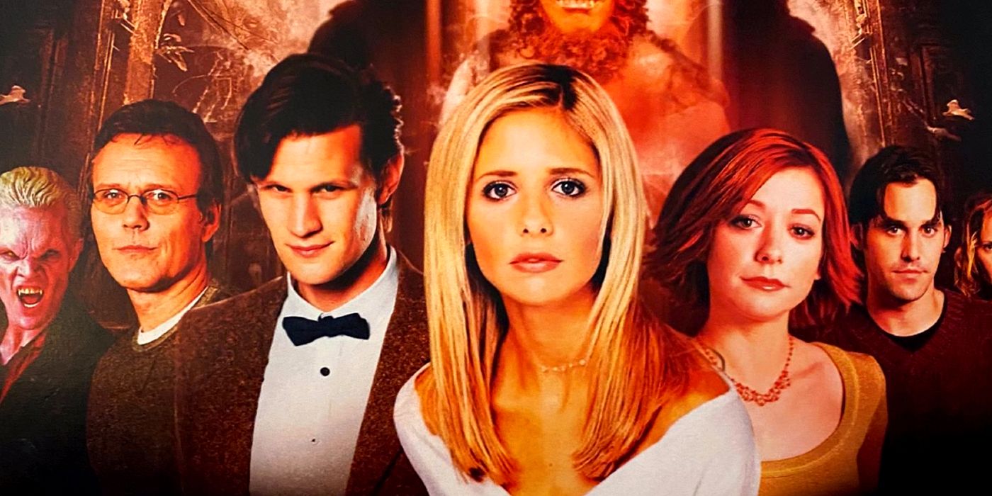 El doctor de Matt Smith que aparece erróneamente en el calendario de Buffy 2022