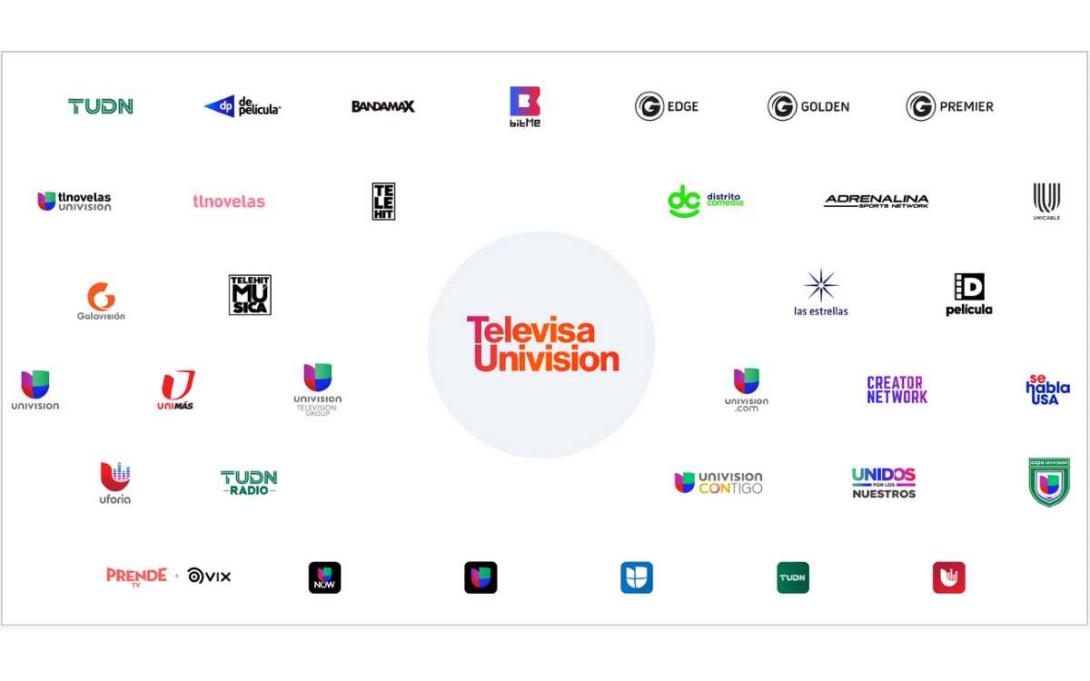 El megaconsorcio TelevisaUnivision anuncia servicio de streaming