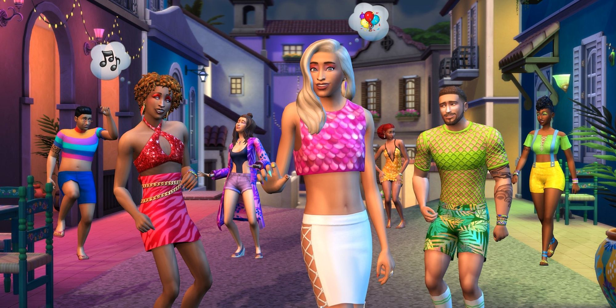 El nuevo kit de Sims 4 será ropa de calle de carnaval, por fuga