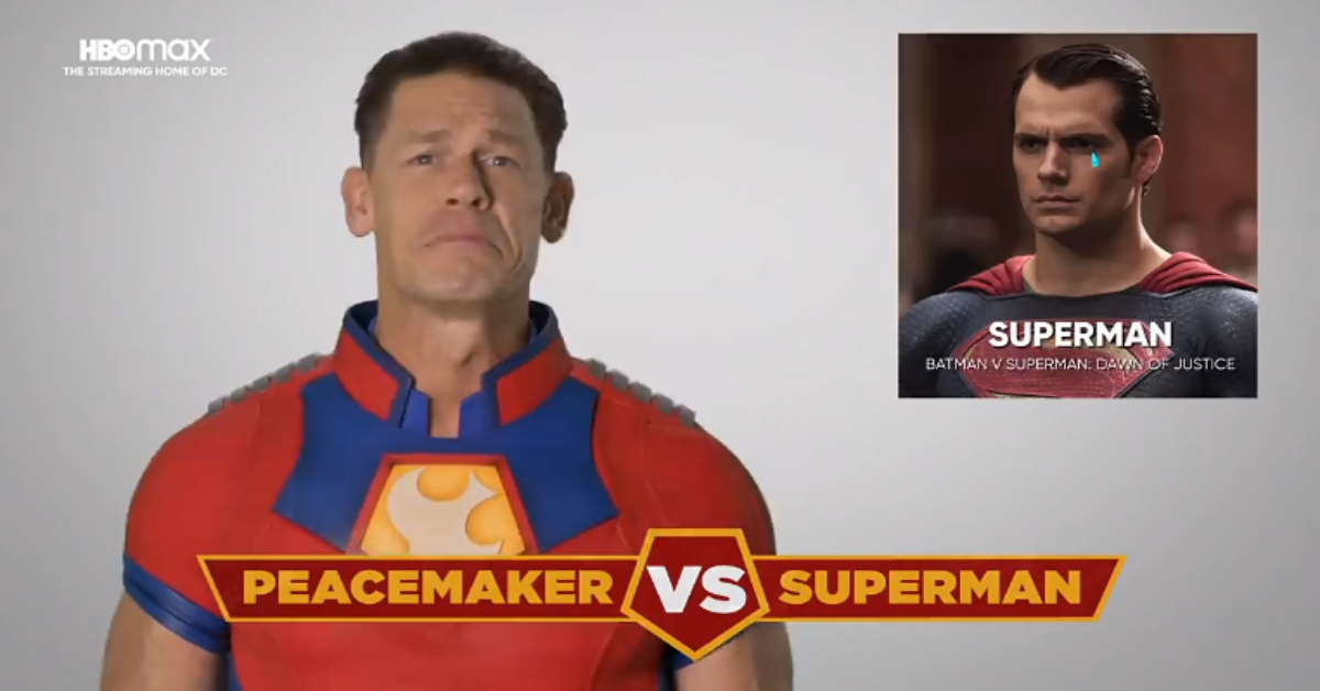 El pacificador de John Cena se burla de los superhéroes de DC en la promoción de HBO Max