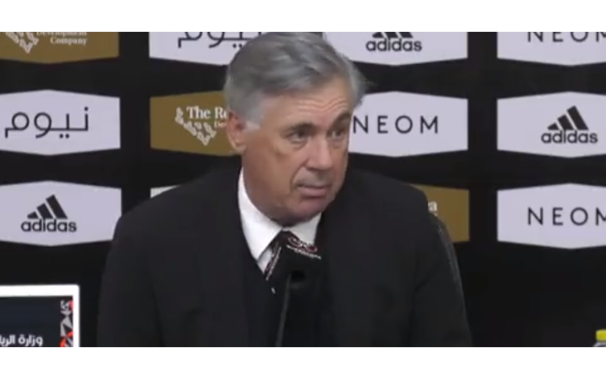 “El partido ha sido muy igualado, podría ganar cualquier equipo”: Carlo Ancelotti | Video