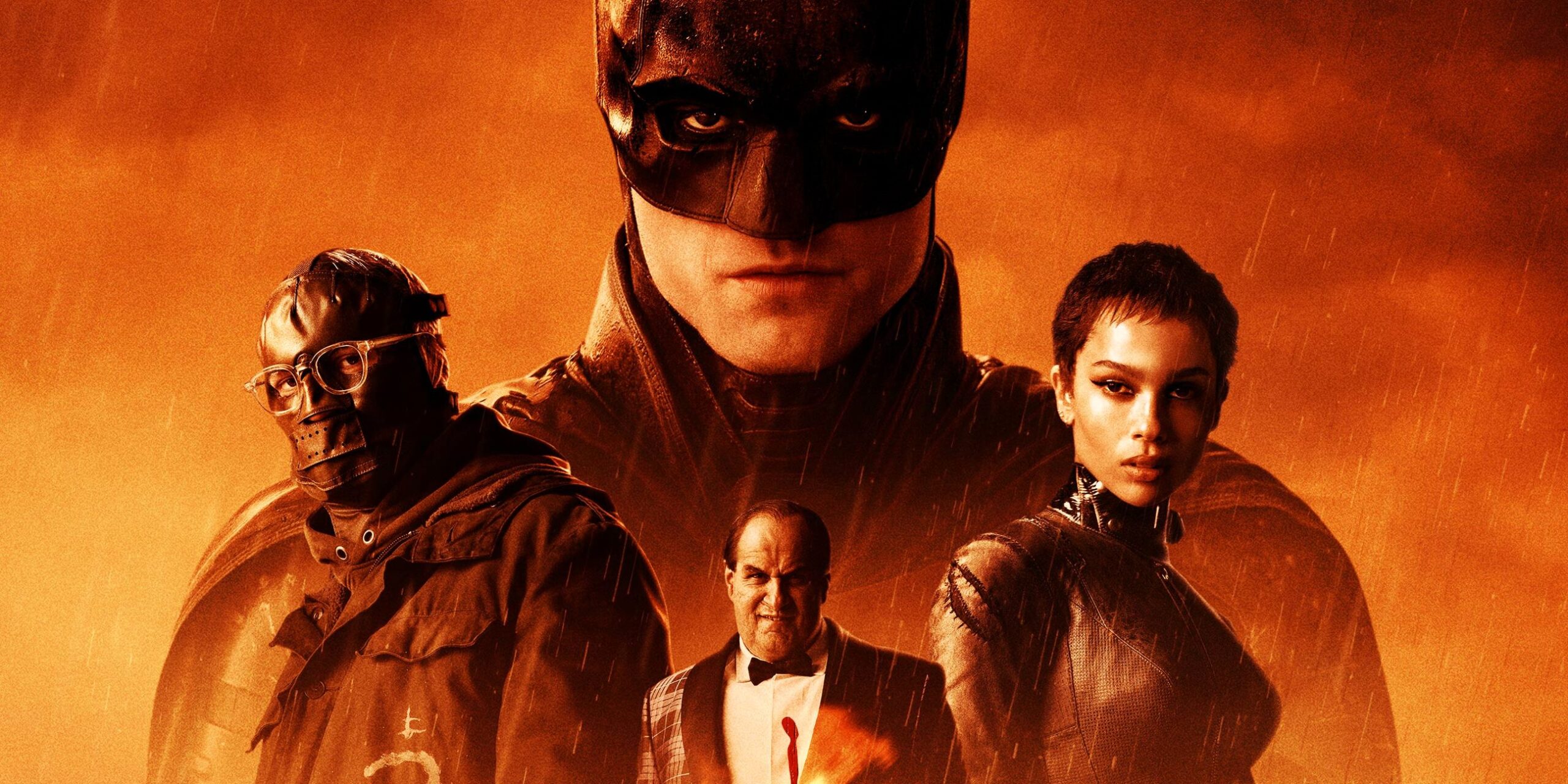 El póster de Batman da una mirada clara a Riddler, Penguin y Catwoman