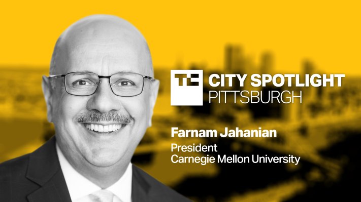 El presidente de la Universidad Carnegie Mellon, Farnam Jahanian, habla en TechCrunch City Spotlight: Pittsburgh