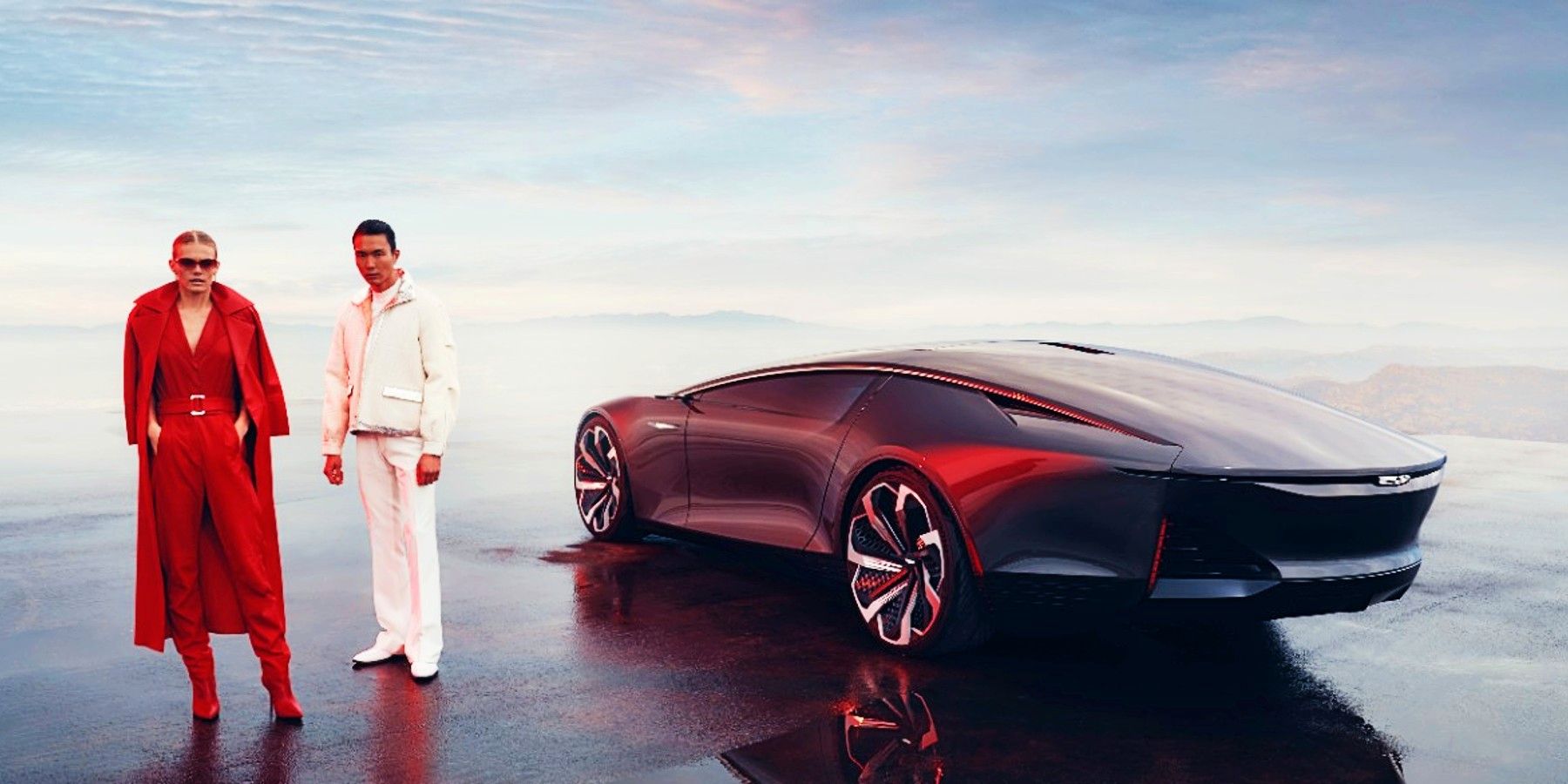 El vehículo eléctrico futurista de Cadillac parece sacado de una película de ciencia ficción