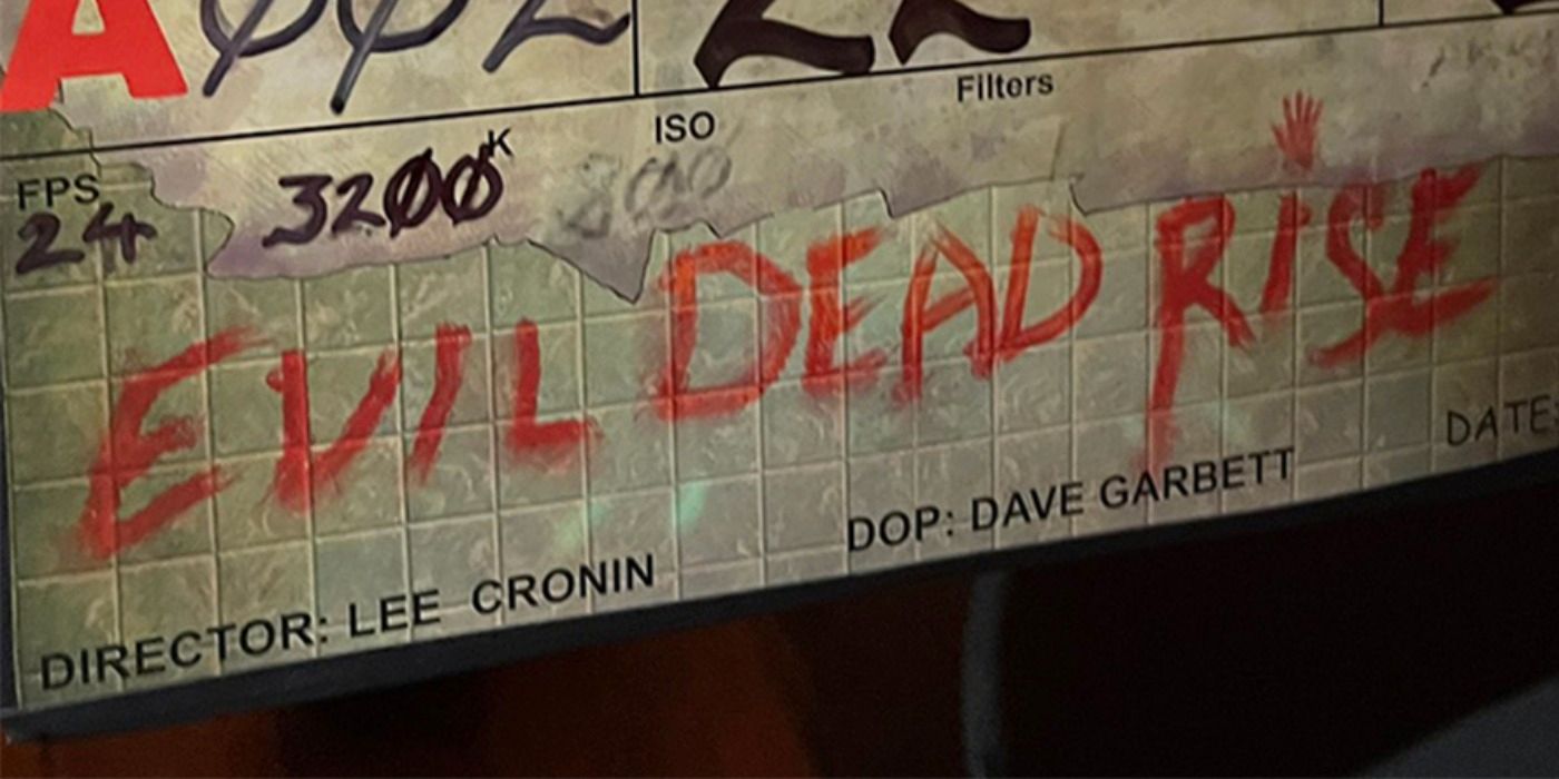 El video de Evil Dead Rise muestra sonidos horribles provenientes de la edición de la película