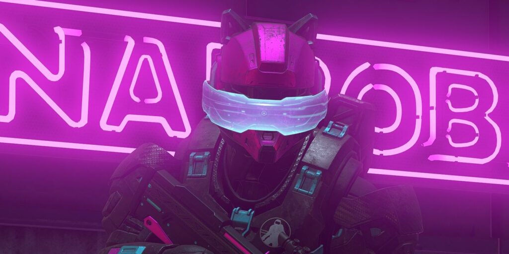 El visor Cyberpunk de Halo Infinite está descentrado y molesta a los fanáticos