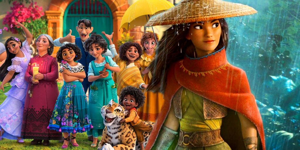 Encanto y Raya establecen un nuevo récord de películas de Disney en 2021