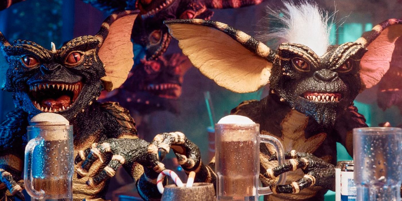 Escena de bar de Gremlins recreada en impresionante imagen de arte de juguete