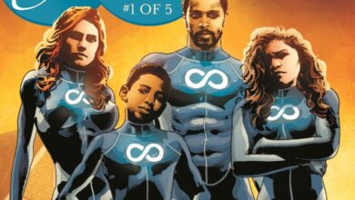 Escritor de Barbaric Pens Nuevo cómic de superhéroes al estilo de los Cuatro Fantásticos