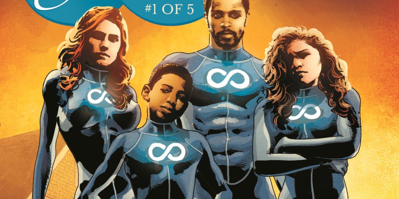 Escritor de Barbaric Pens Nuevo cómic de superhéroes al estilo de los Cuatro Fantásticos