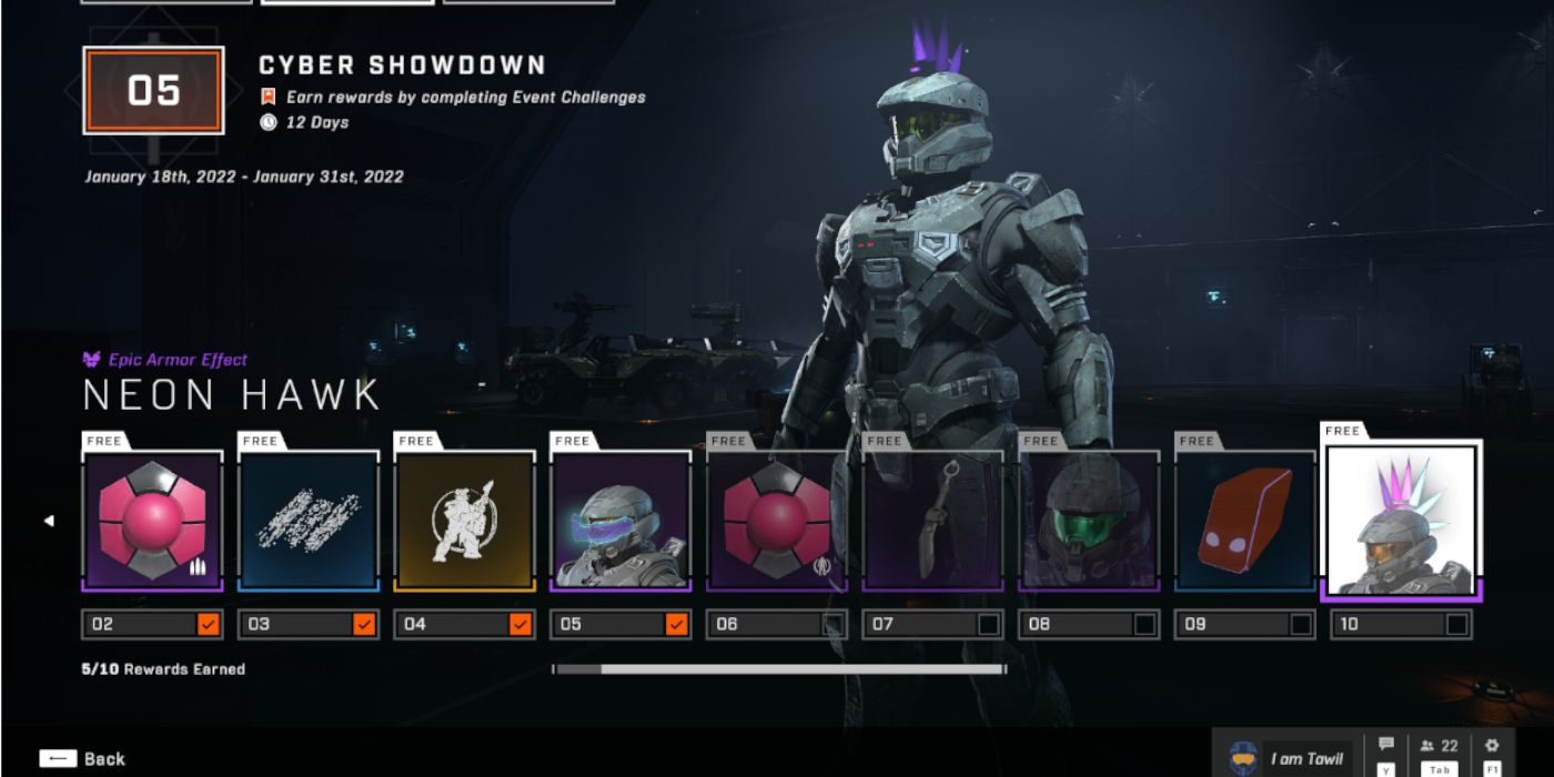 Evento Cyber ​​Showdown de Halo Infinite: todos los desafíos y recompensas