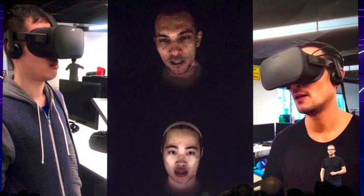 Facebook anima avatares fotorrealistas para imitar las caras de los usuarios de realidad virtual