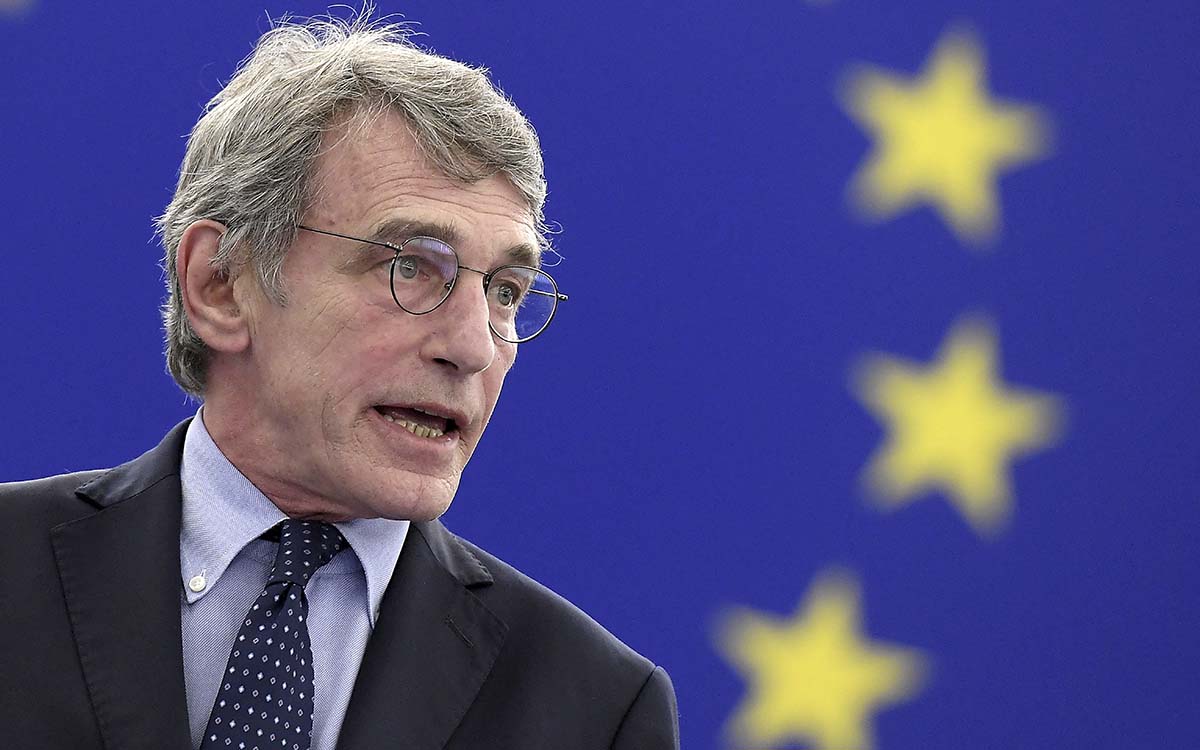 Fallece en Italia el presidente del Parlamento Europeo, David Sassoli