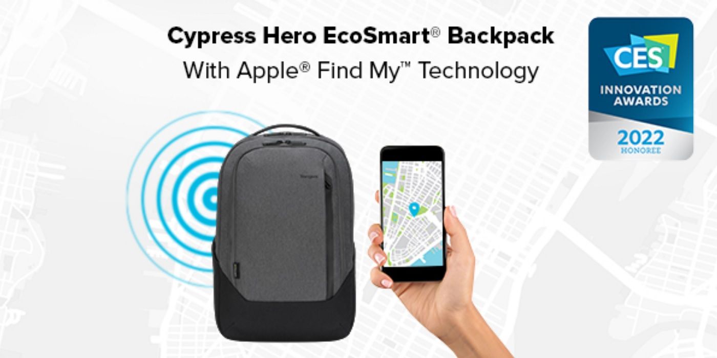 Find My Tech de Apple llega en mochilas en CES, con más por venir