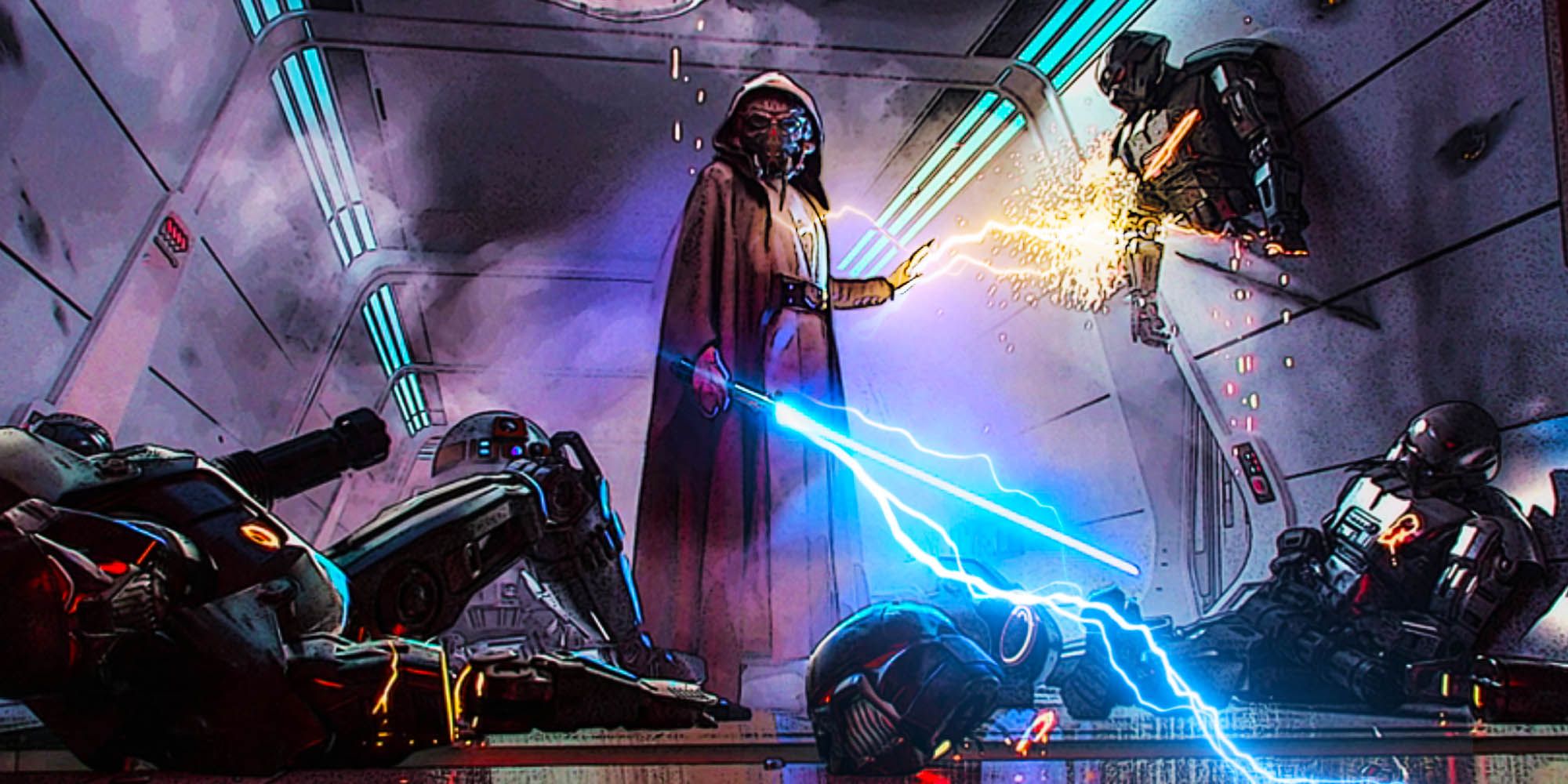 Force Lightning de Plo Koon podría cambiar la regla de poder del lado oscuro de Star Wars