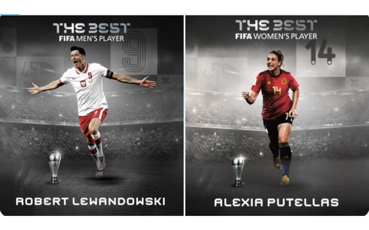 Ganan Lewandowski y Putellas el premio FIFA The Best | Video