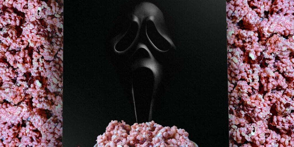Ghostface obtiene sus propias fresas y cereal Scream