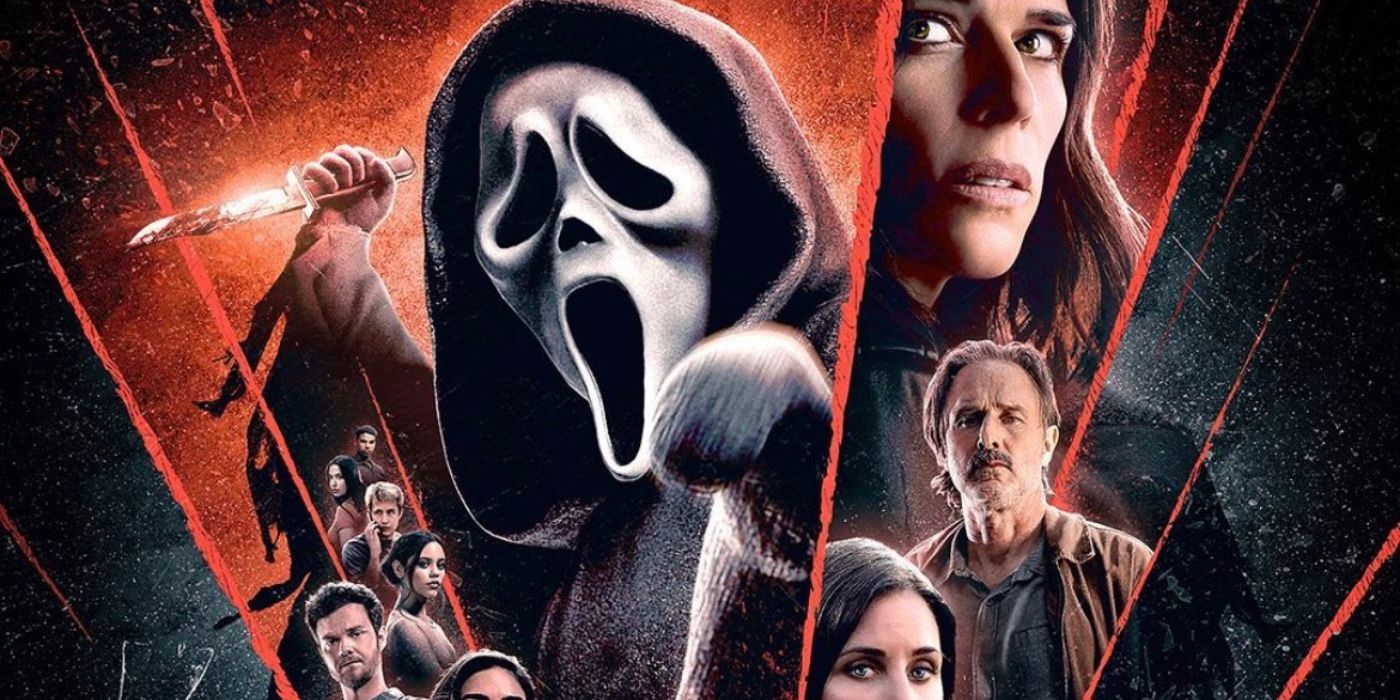 Ghostface se cierne sobre personajes nuevos y clásicos en el póster de Scream