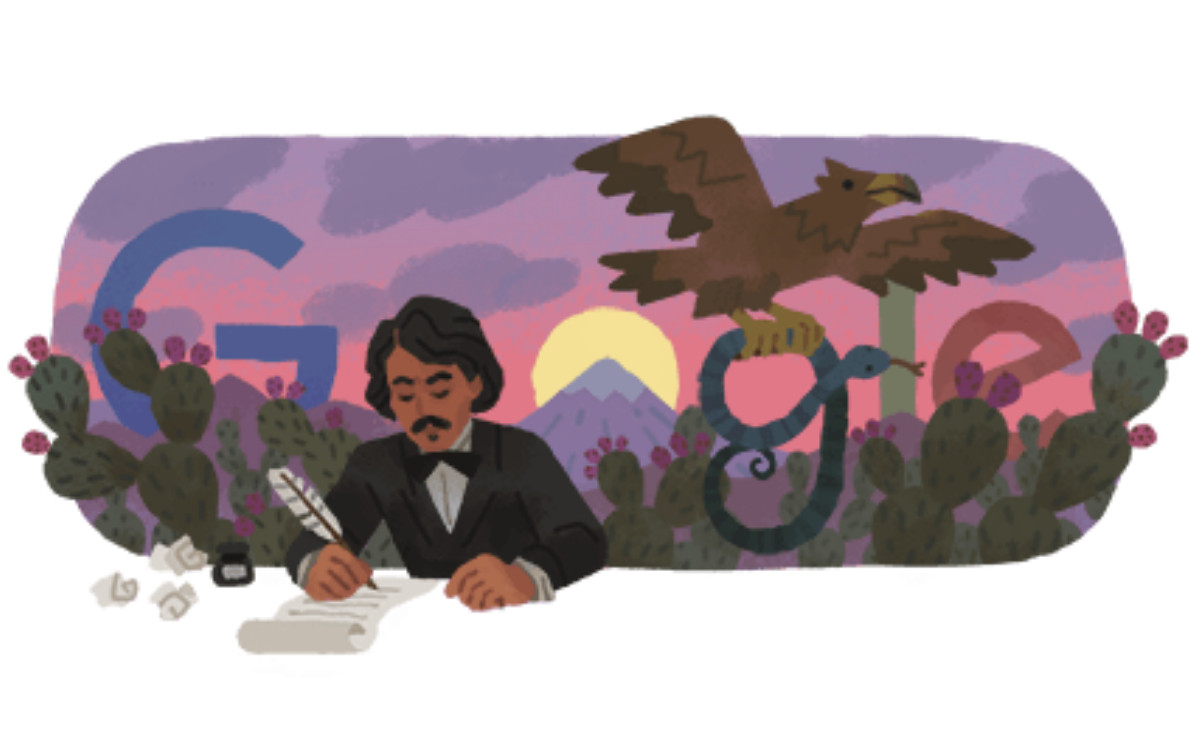 Google rinde homenaje a Francisco González Bocanegra, autor del himno