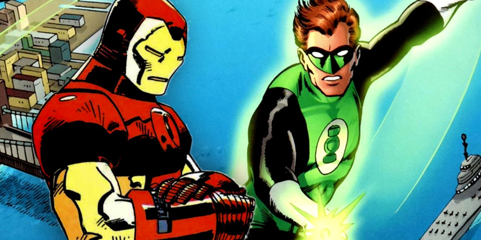 Green Lantern vs Iron Man: ¿Quién ganaría una batalla cómica?