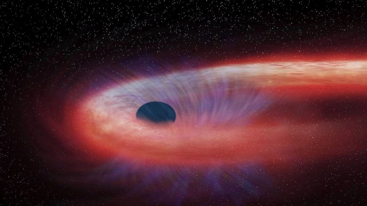 Hallan un agujero negro supermasivo que se mueve a 177.000 kilómetros por hora