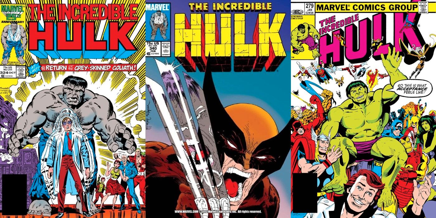 Hulk: 10 mejores números de cómics de Marvel de la década de 1980