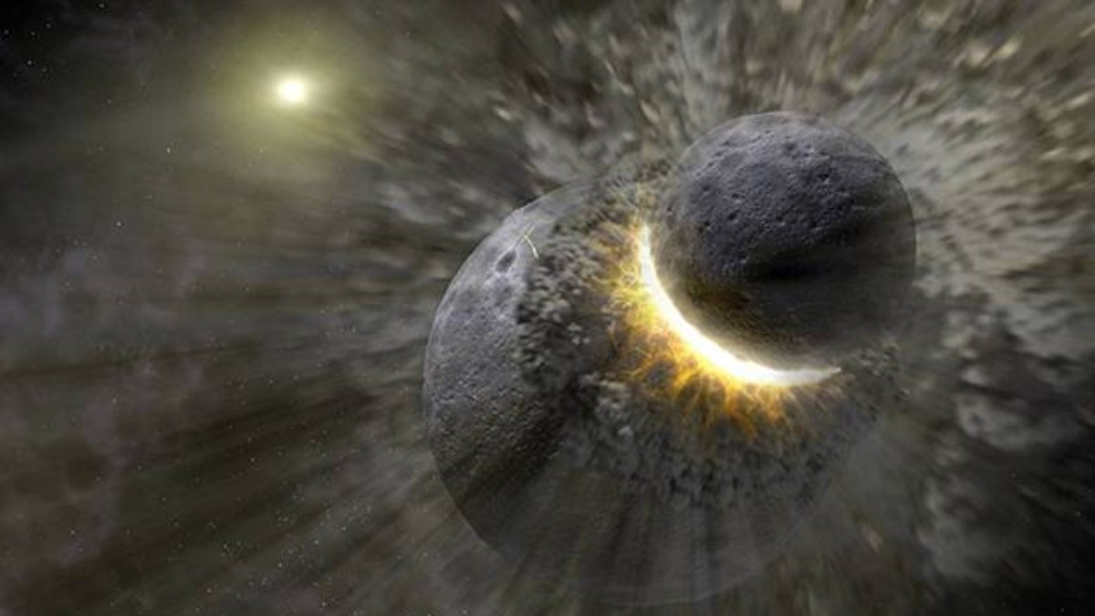 Investigadores hallan evidencias de Theia, el protoplaneta que chocó con la Tierra y formó la Luna