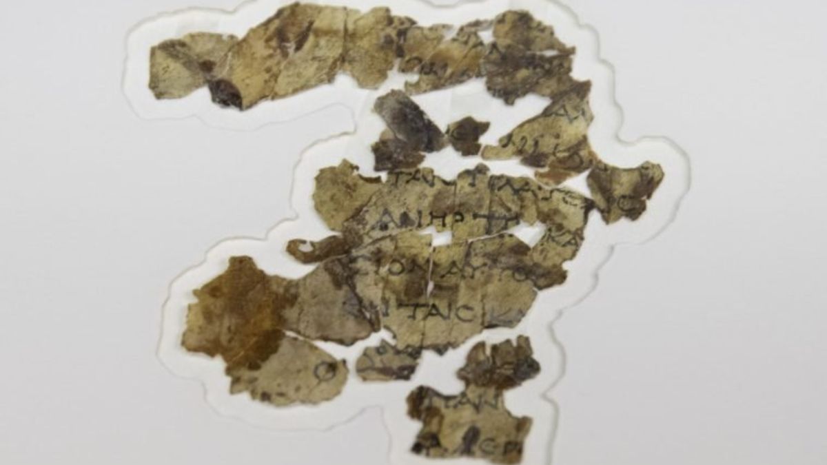 Israel revela el hallazgo de fragmentos bíblicos de hace 2.000 años