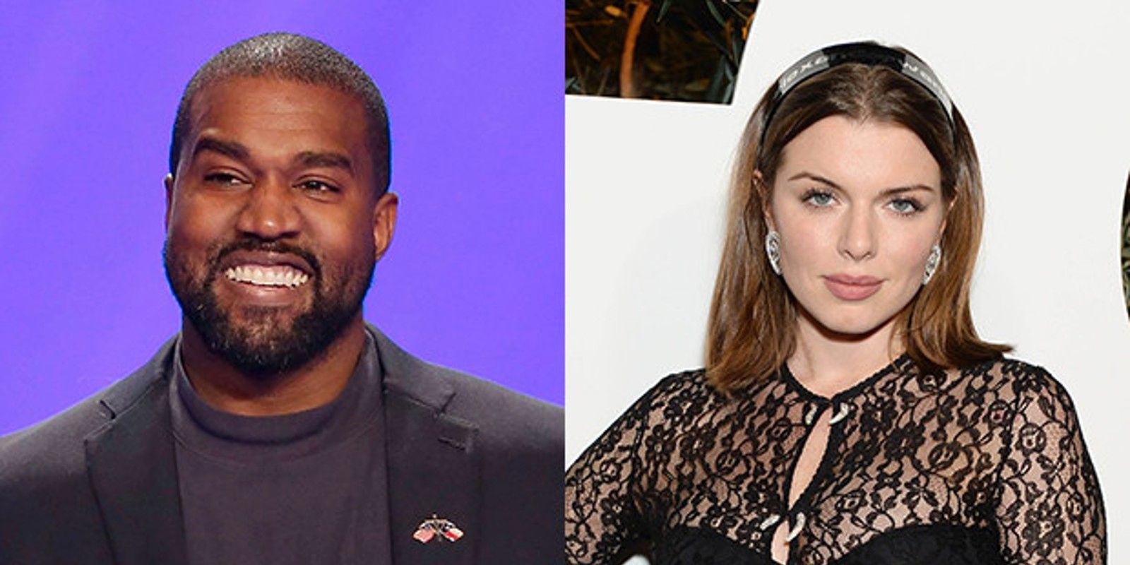 Kanye West y Julia Fox celebran el lanzamiento del comercial de Yeezy Gap