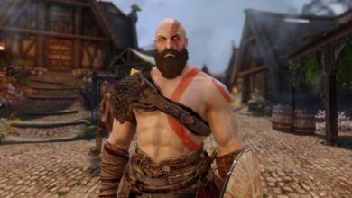 Kratos de God Of War llega a Skyrim en un nuevo modo de seguidor