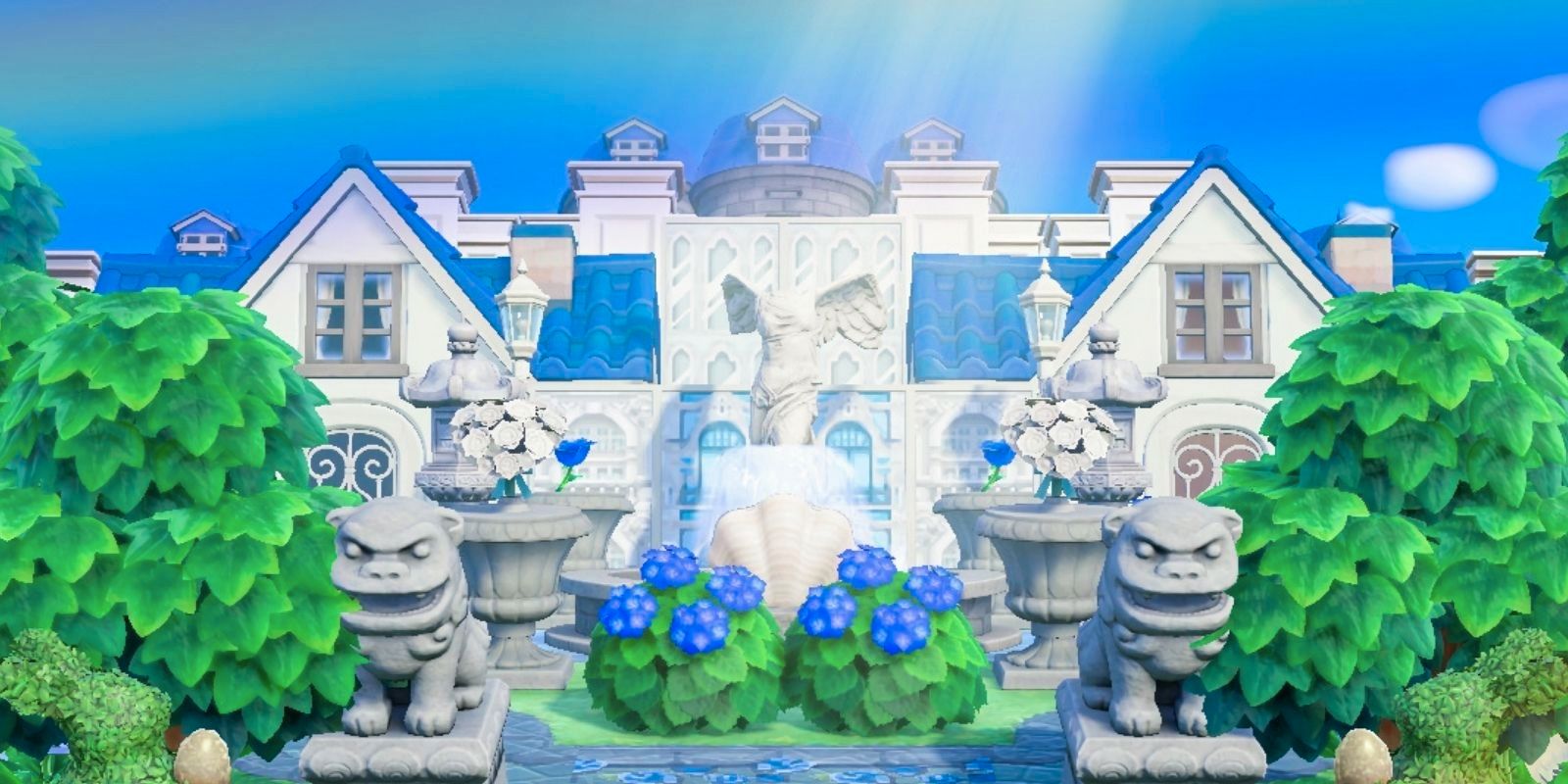 La exquisita construcción de mansión de Animal Crossing permite a los jugadores vivir en el lujo