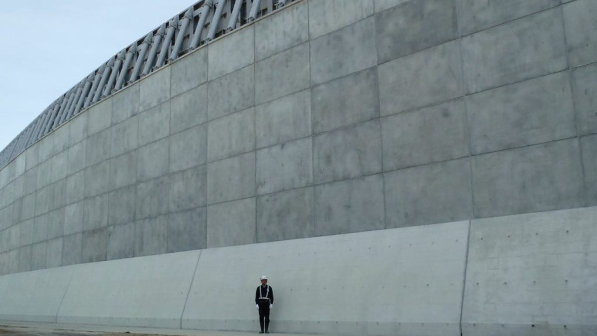 La gran muralla de Japón para combatir los tsunamis