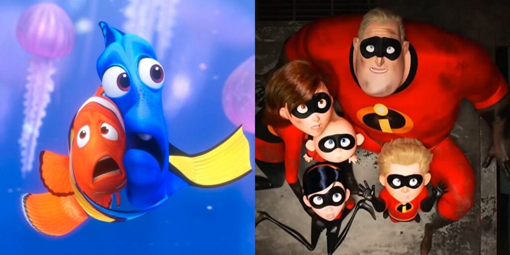 Las 10 mejores familias de Pixar, clasificadas