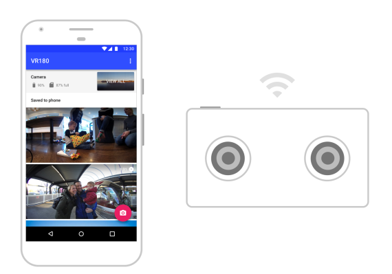 Las cámaras VR180 de Google obtienen su propia aplicación que transmite en vivo a YouTube
