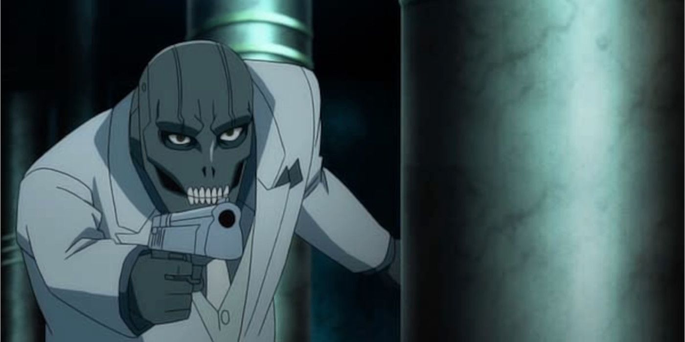 Las imágenes cazadas de Catwoman dan una nueva mirada a Black Mask en una película animada