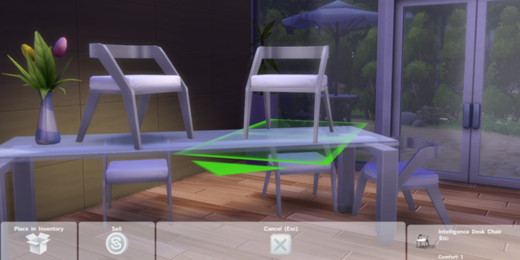 Los Sims 4: Cómo mover objetos hacia arriba