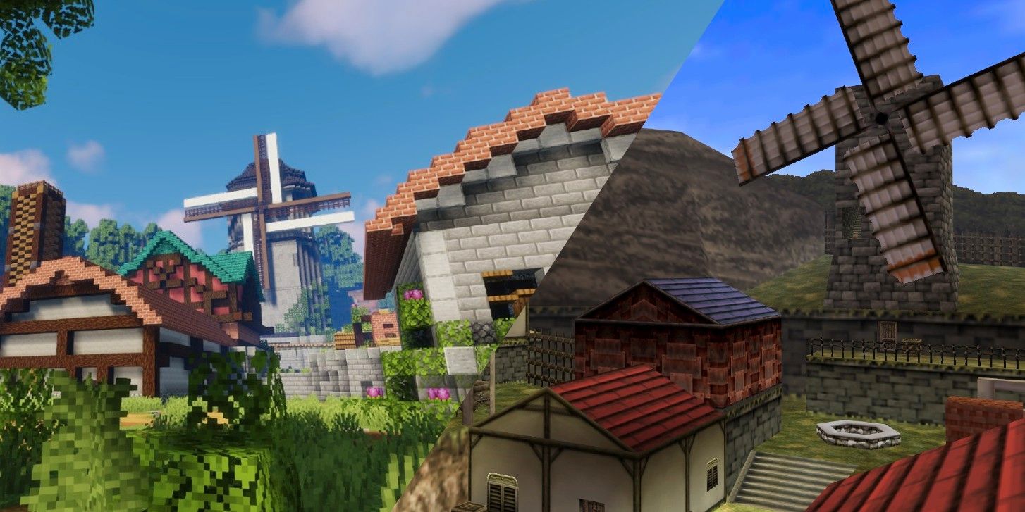 Los fanáticos de Minecraft construyen un Zelda impecable: Ocarina of Time Kakariko Village