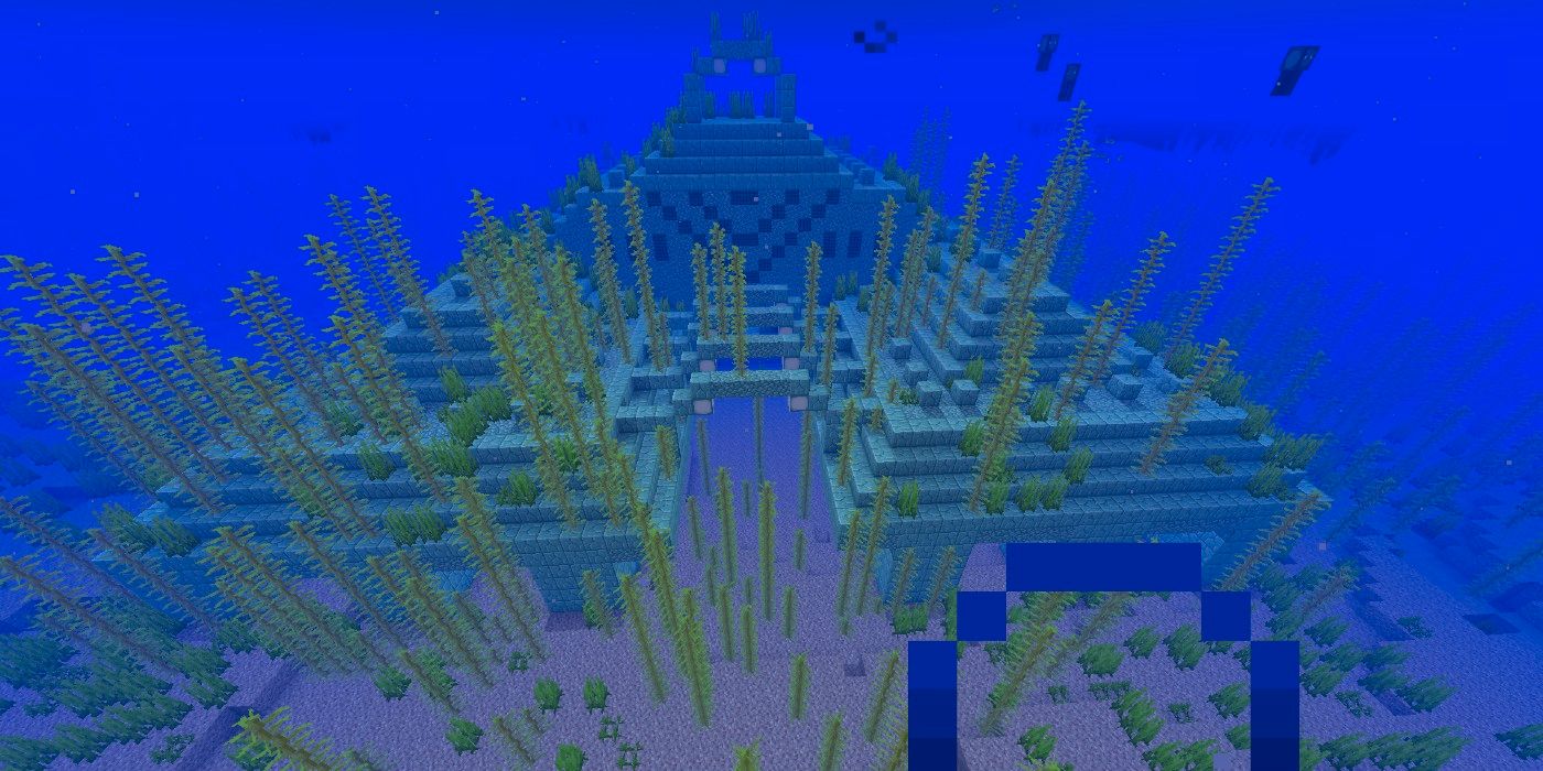 Los monumentos del océano de Minecraft obtienen un cambio de imagen opulento de Creative Player