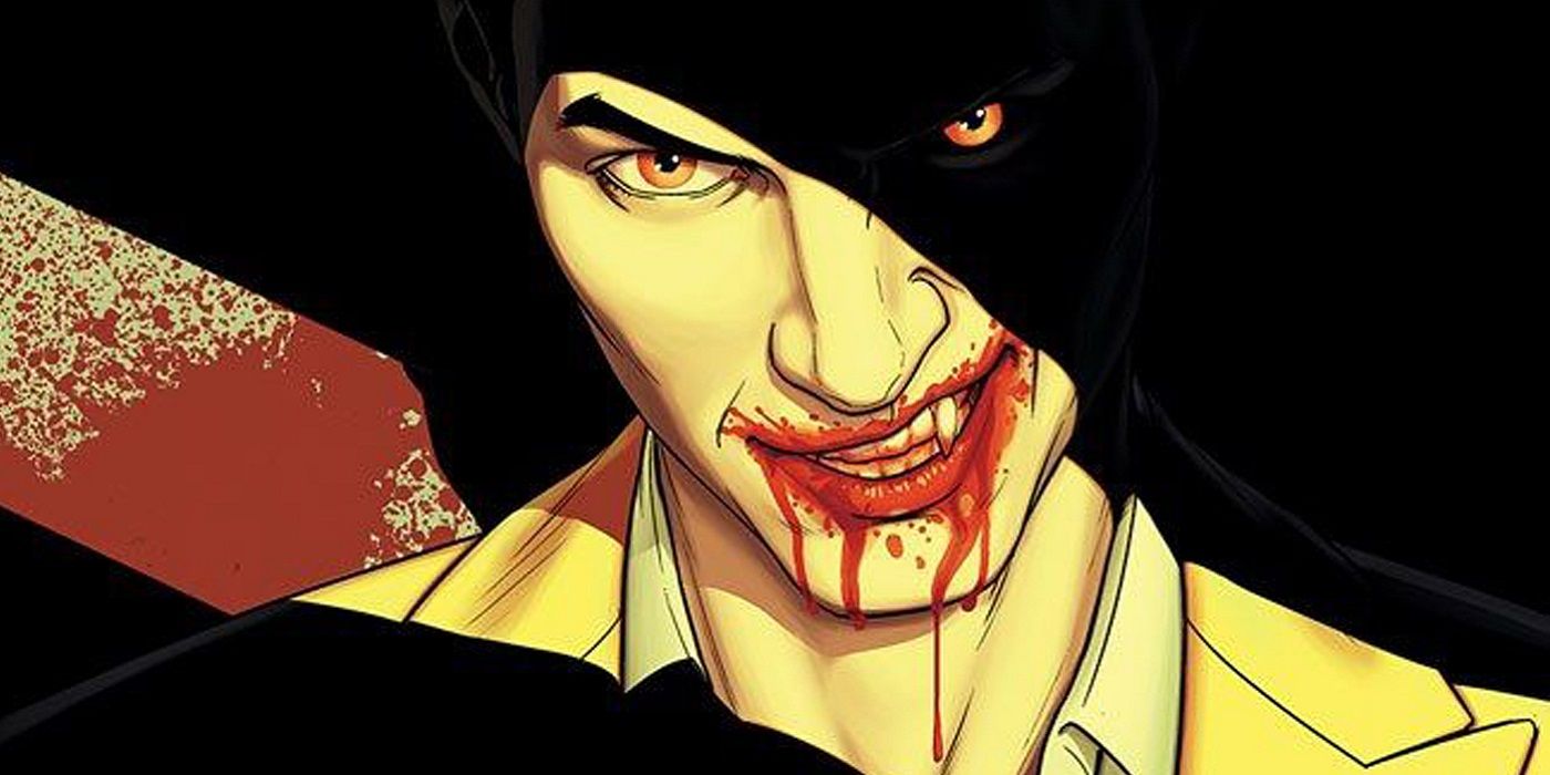 Los vampiros se alimentan de dinero en un nuevo cómic de terror/crimen Dientes manchados de sangre