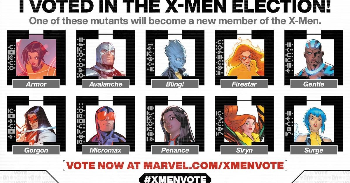 Marvel actualiza a los fanáticos sobre la votación de X-Men antes de que cierren las encuestas