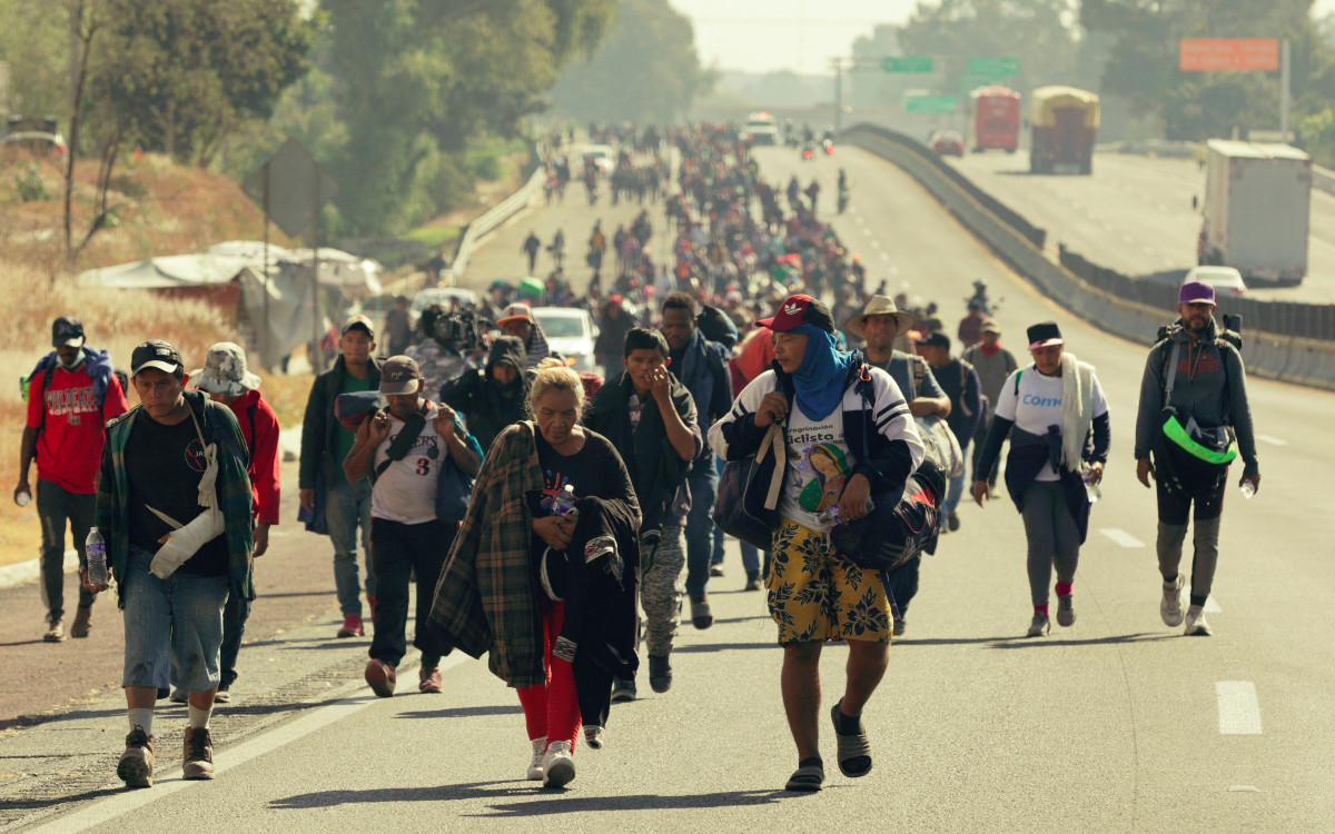 México registra cifra récord de solicitudes de refugio en 2021