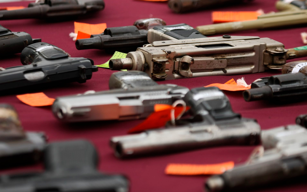 México es el quinto país del mundo con más armas sin registrar: SRE